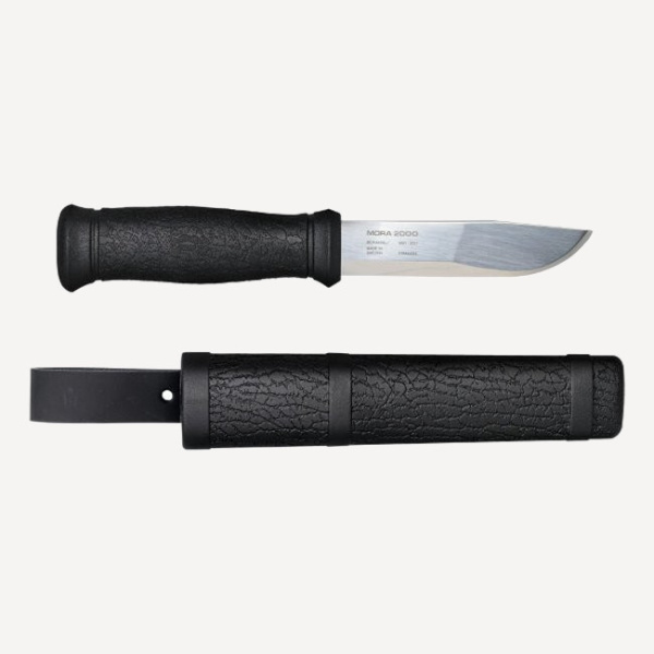 Нож Morakniv Outdoor 2000 (S) Anniversary Edition 2021 (black; нержавеющая сталь)